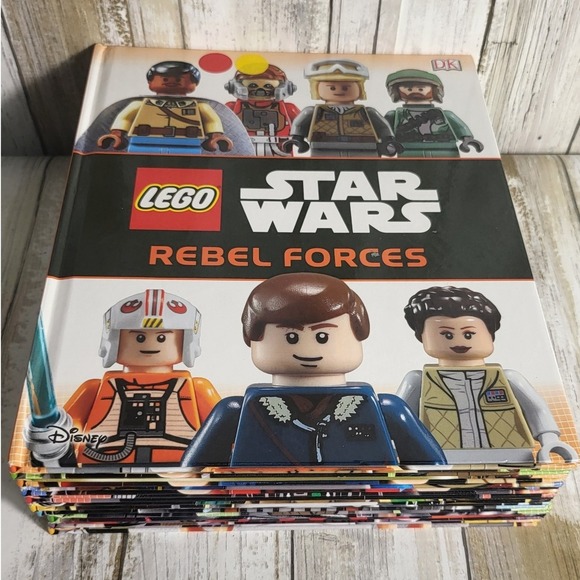 LEGO Star Wars Books Lot of 10 DK Reader Collection - Picture 1 of 5